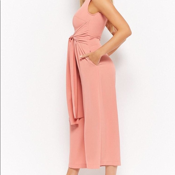 Women’s dusty pink jumpsuit - Picture 2 of 3